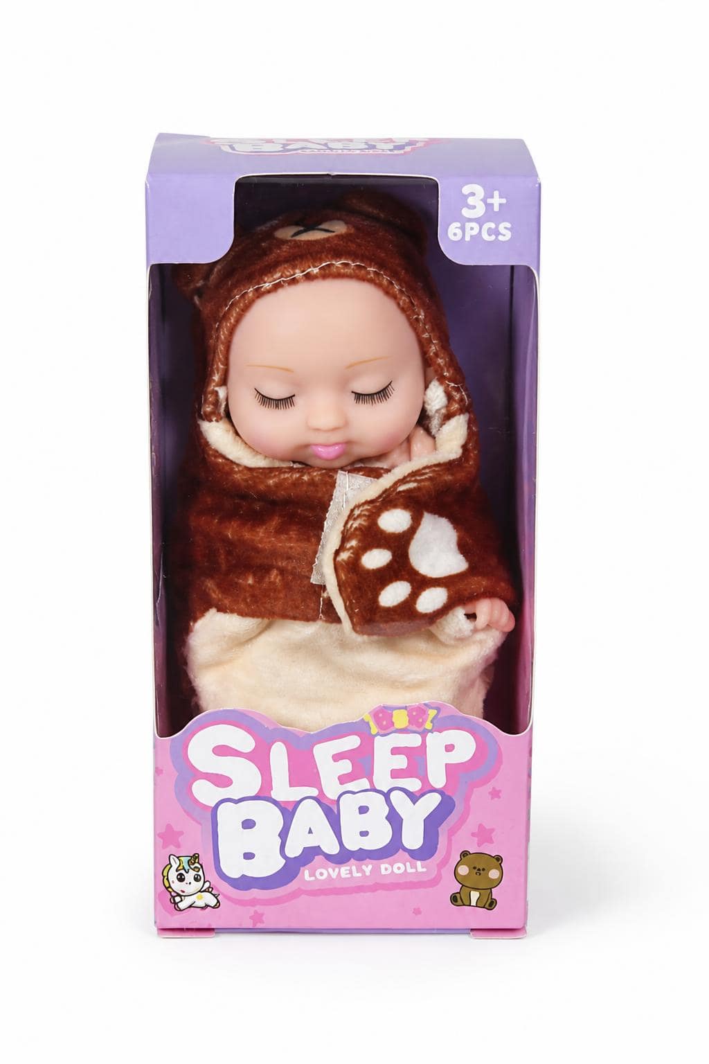 8bba412d-26e1-44fa-a9ab-6a81b9271e7d.jpg لعبة سيليكون كوكوميلون Baby Sleep Baby صغيرة موديل 10771 - الصورة 1