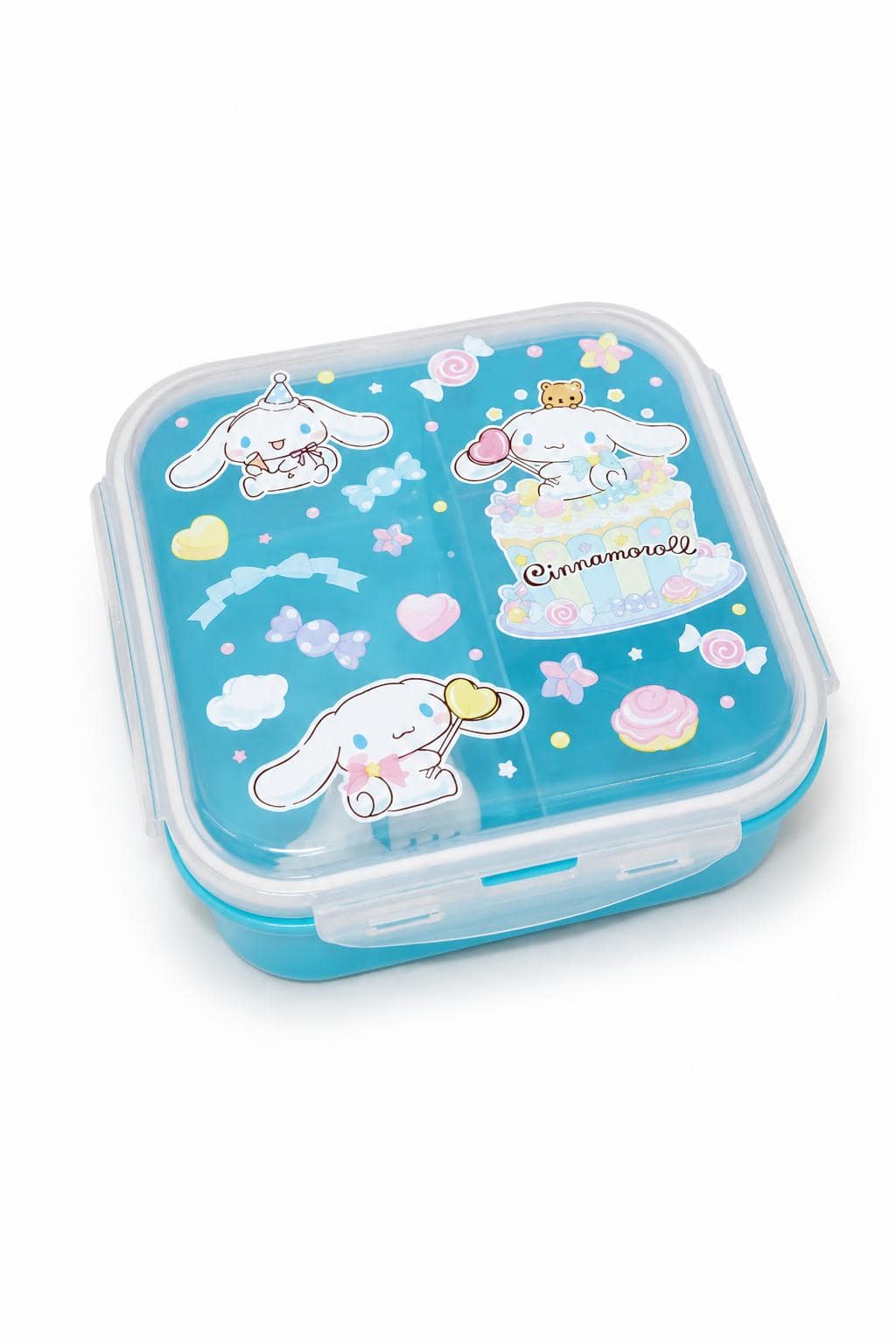 a2aaaba8-37f7-4473-b41f-2ac086de1c62.jpg حافظة طعام بلاستيكية زرقاء بتصميم Cinnamoroll - 3236082 - الصورة 1