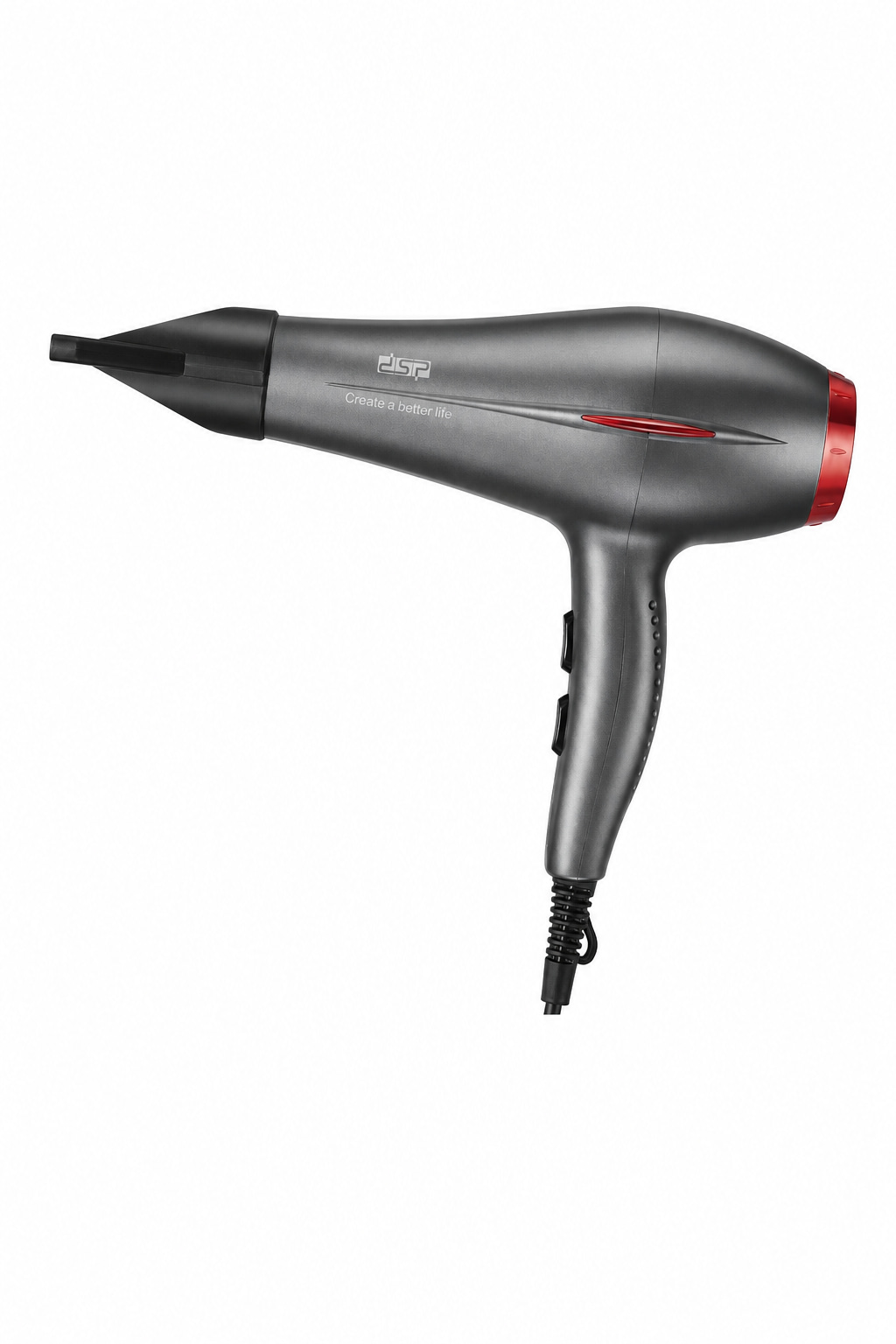 ad85f586-0abb-4411-adb0-f6172e4feb21.png مجفف شعر DSP 30284 بقوة 1600W وفوهة تركيز - الصورة 1