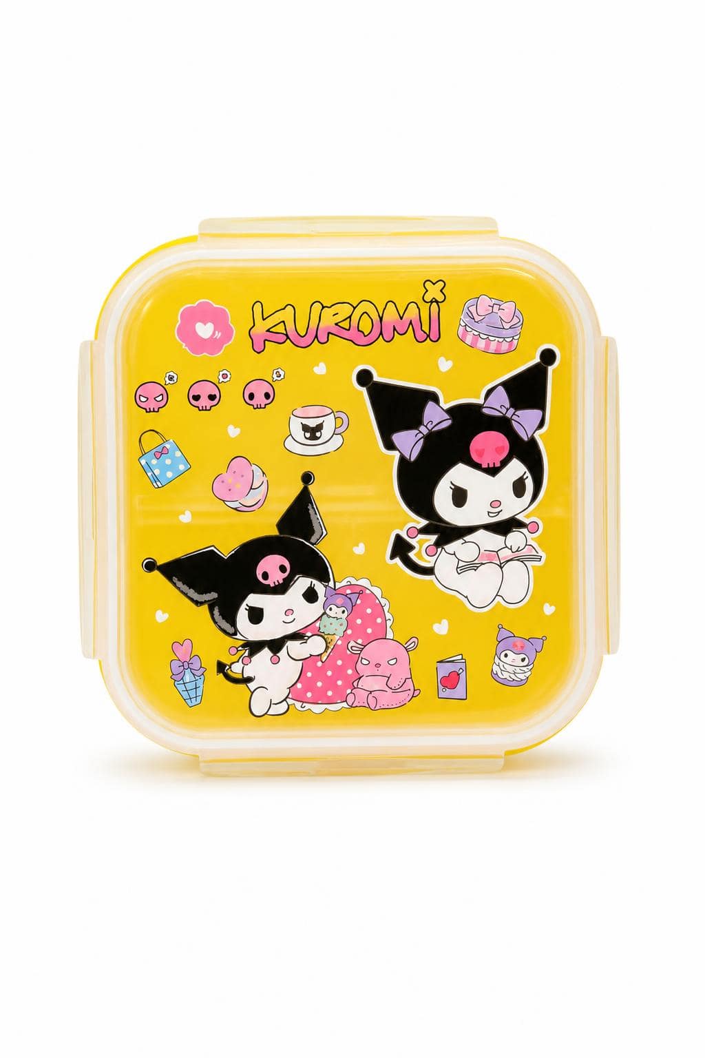 43672f56-2022-4875-a4c4-4a8fd96f00d9.jpg حافظة طعام بلاستيكية بتصميم Kuromi - موديل 9968134 - الصورة 1