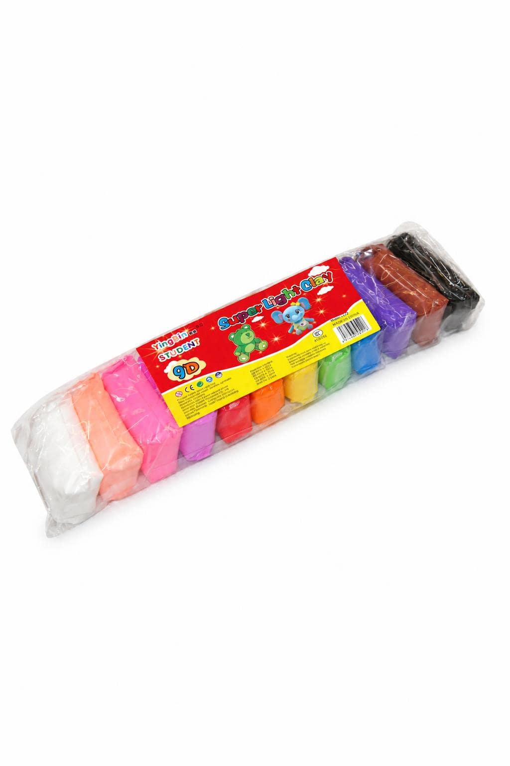 cc73f6cc-169d-4490-a871-10049febcf64.jpg كيس معجون فوم YingBin Super Light Clay 12 لون - 2093382 - الصورة 1