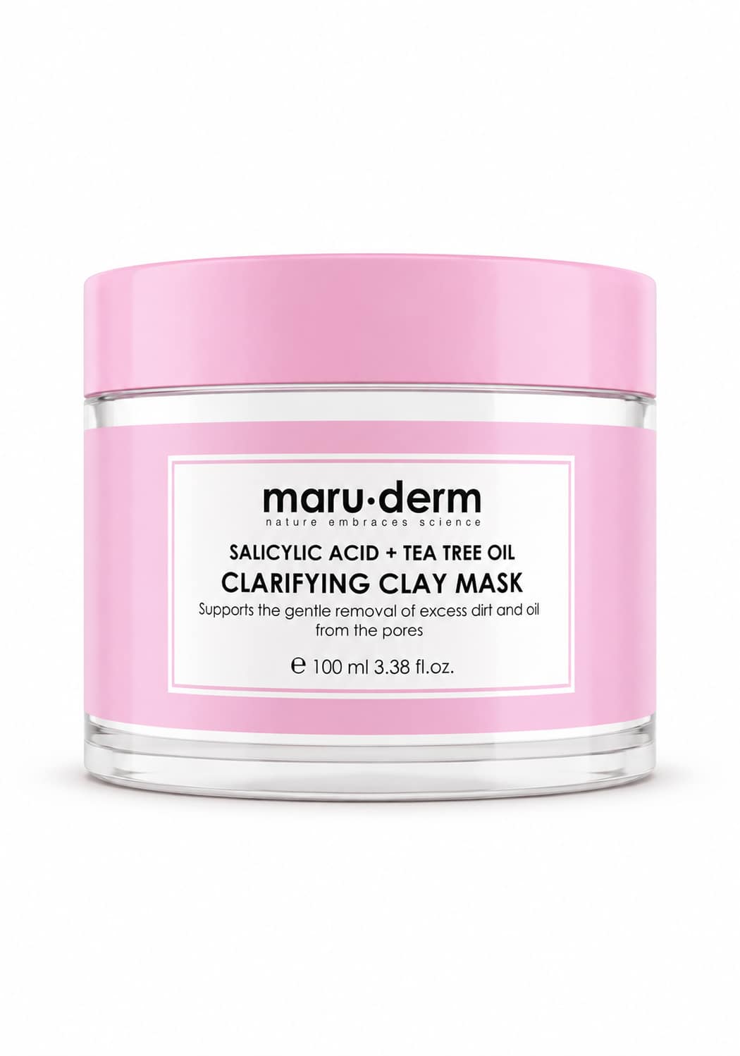 adb2eb4f-5174-4988-9edb-d643da02c7b9 ماسك طين MARUDERM بحمض الساليسيليك وزيت شجرة الشاي – 100 مل - الصورة 1