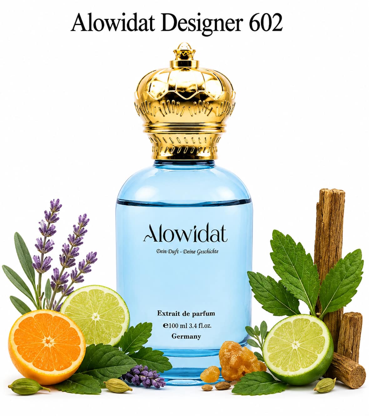 a35912de-0079-4c0d-9eb5-0374d2fe4687 عطر رجالي Alowidat Designer 602 – حمضي عطري بلمسة خشبية دافئة - الصورة 1