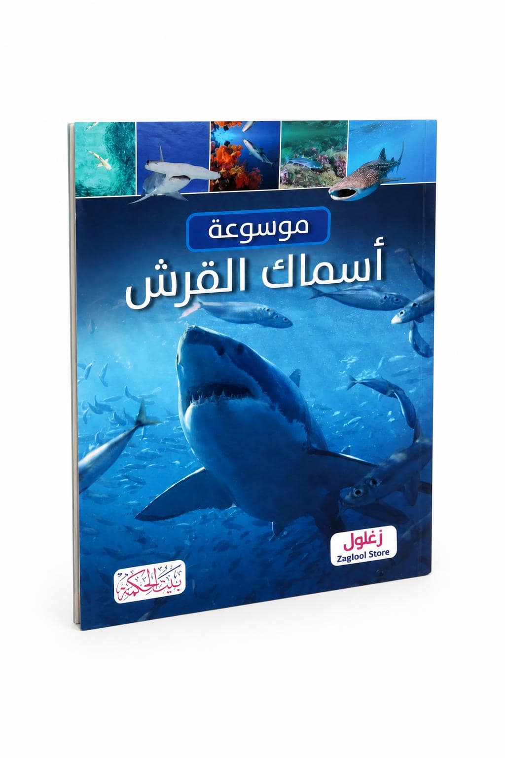 87eb66a8-b316-43e6-b800-428b206a68af.jpg موسوعة أسماك القرش التعليمية المصورة - موديل 12256 - الصورة 1