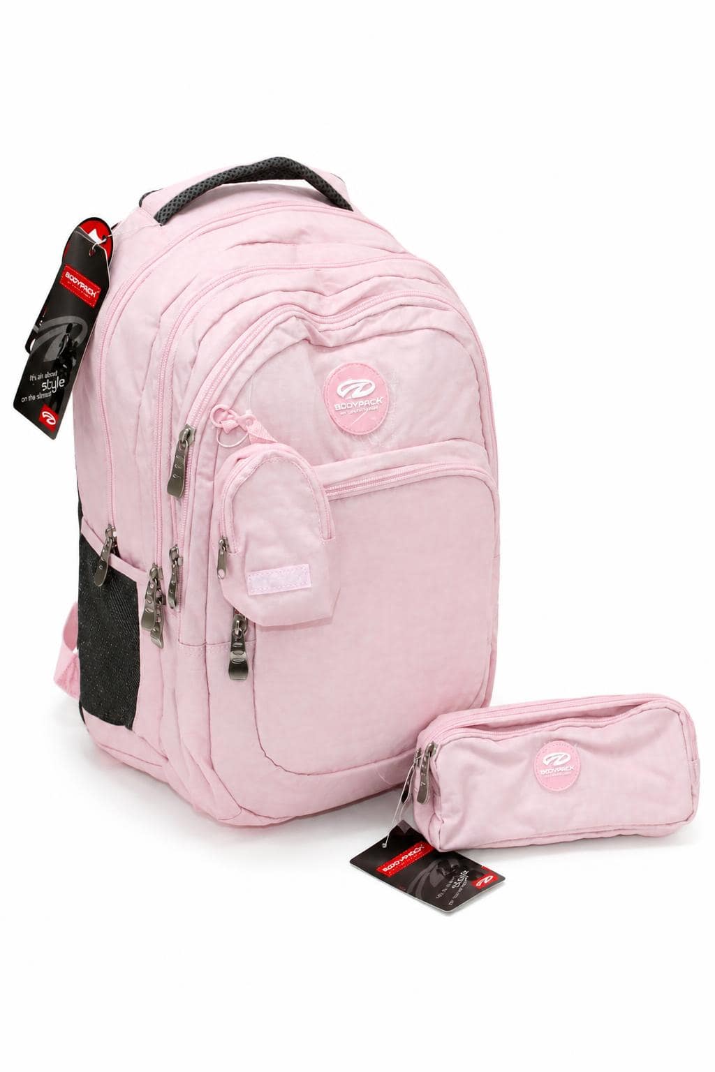 1bbc9603-287f-4b94-8e5e-a5f0f02afc6d-1.jpg حقيبة مدرسية BodyPack أصلية 18 إنش مع مقلمة - 3059932 - الصورة 1