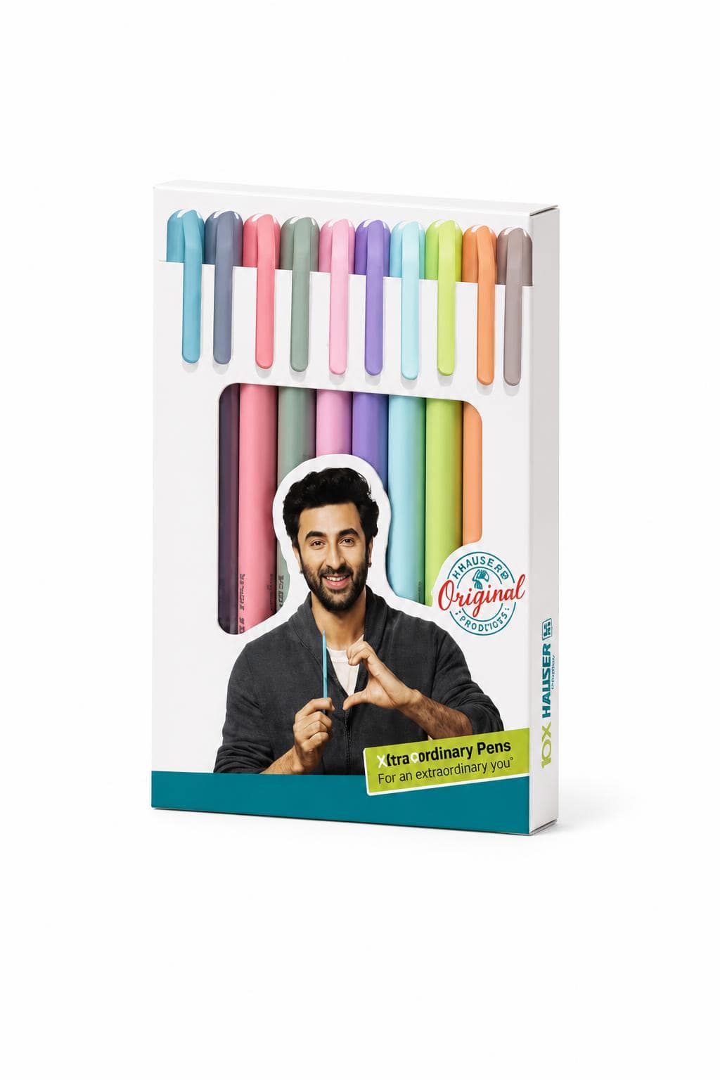 d2648aac-7b7d-4240-893a-4c7149299b1c.jpg طقم أقلام HAUSER Germany XO باستيل 10 أقلام - موديل 15263 - الصورة 1