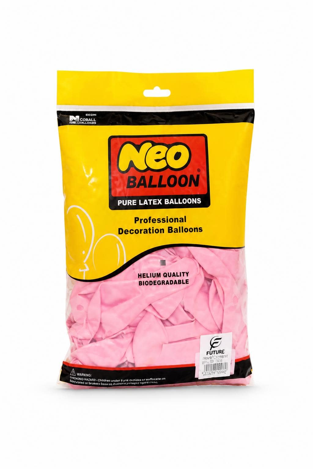 8b843781-2cb6-4fdf-81fa-910104e72371.jpg بالونات NEO لاتكس زهر فاتح 50 قطعة - موديل 9095131 - الصورة 1