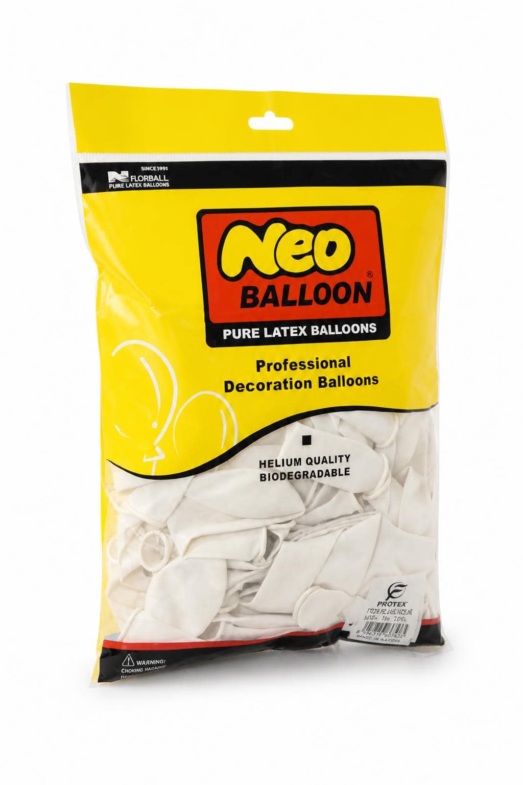 d3039287-ebe7-4c6c-9a76-ca7355264dfd.jpg بالونات Neo Balloon بيضاء لاتكس للزينة 50 قطعة - 1960843 - الصورة 1