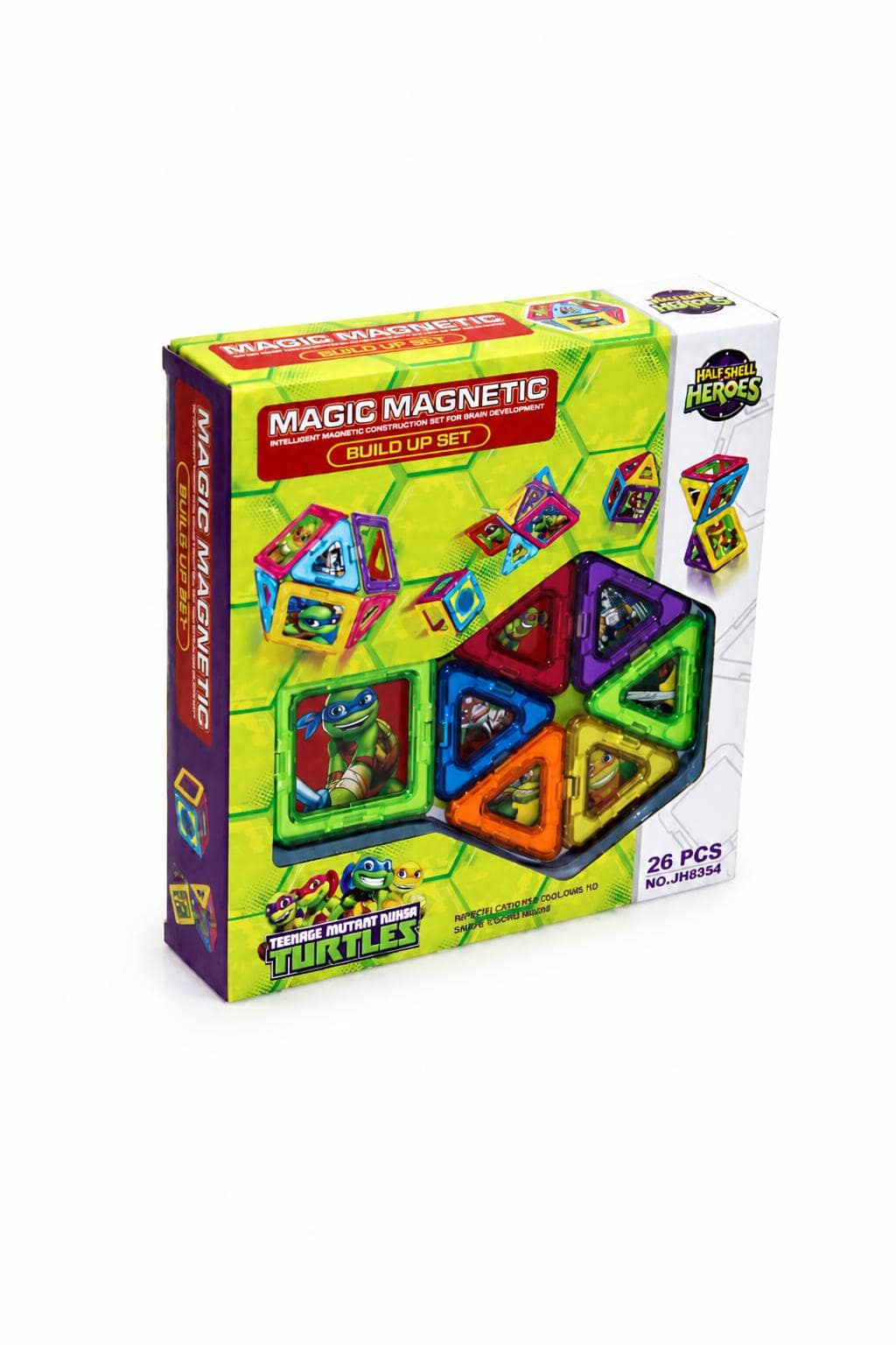 b55fb834-5baa-47f7-b556-44a8fc0a1766-1.jpg لعبة مكعبات مغناطيسية Magic Magnetic 26 قطعة موديل 16492 - الصورة 1