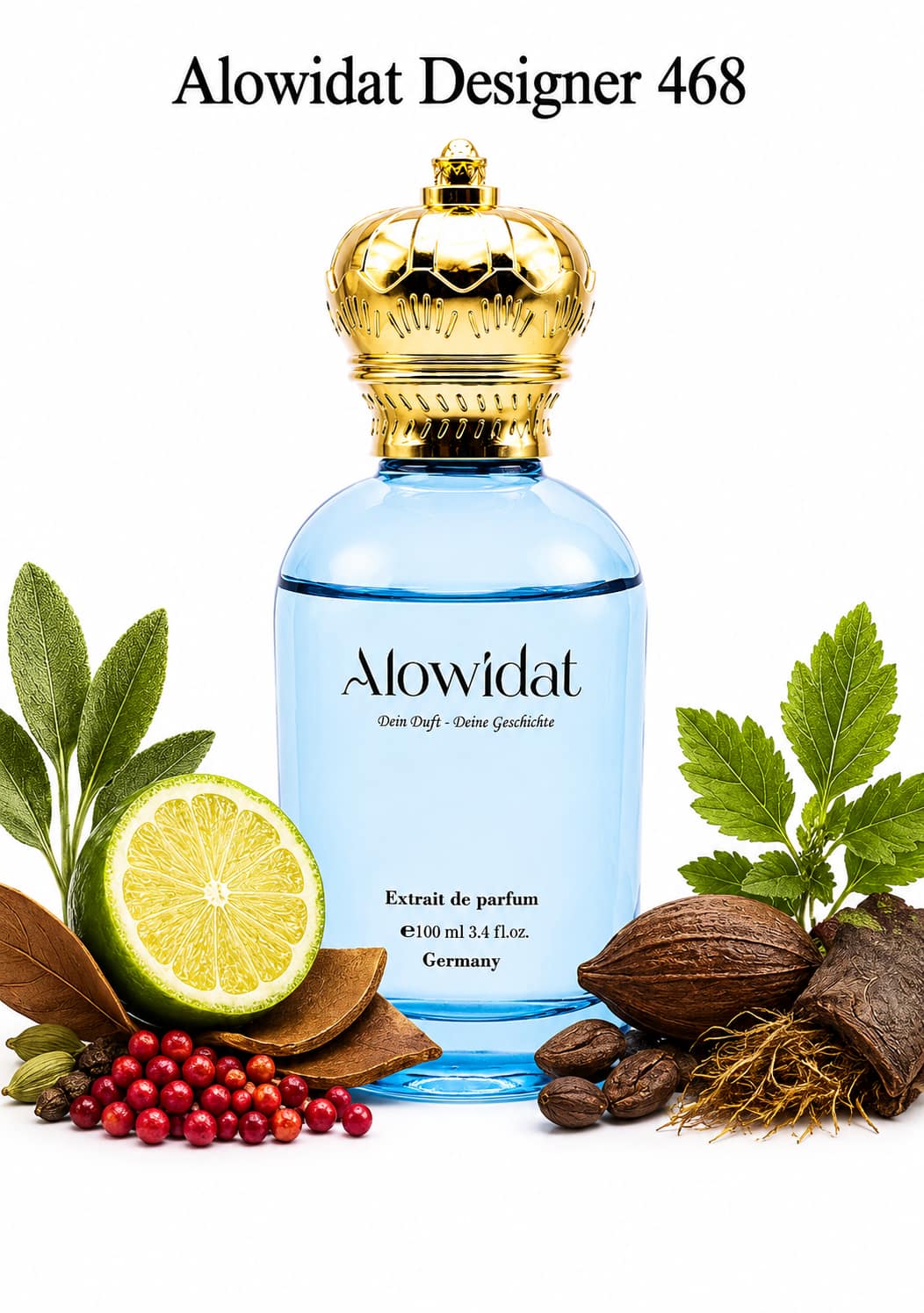 7c586739-51c3-4e1b-ae11-6fc636dcc0be عطر رجالي Alowidat Designer 468 – حمضي متبّل بلمسة جلدية خشبية - الصورة 1