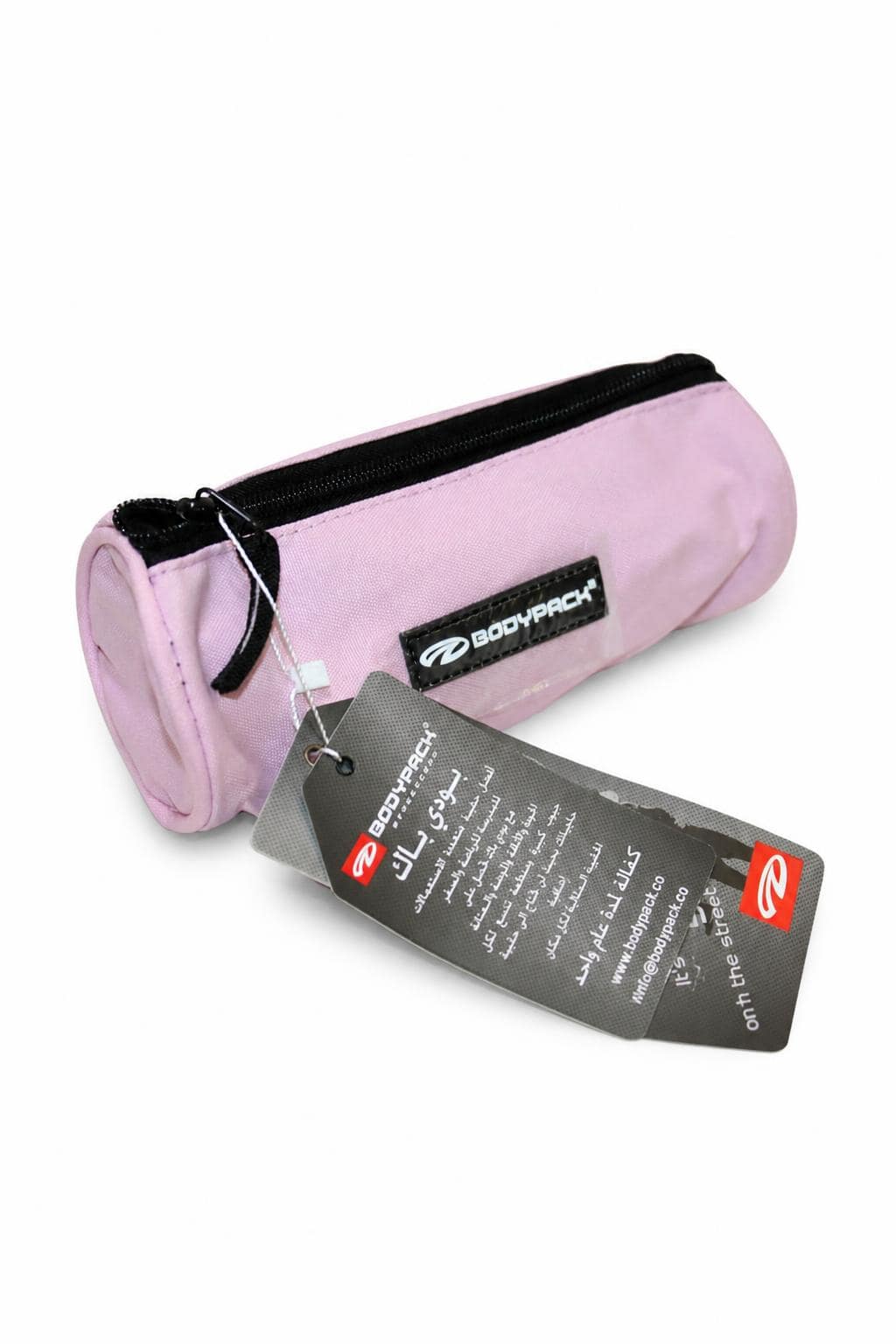 d2a7c0eb-aaf9-4f68-b23b-42e18b6fdf90-1.jpg مقلمة BodyPack قماشية سادة وردية - موديل 4206951 - الصورة 1