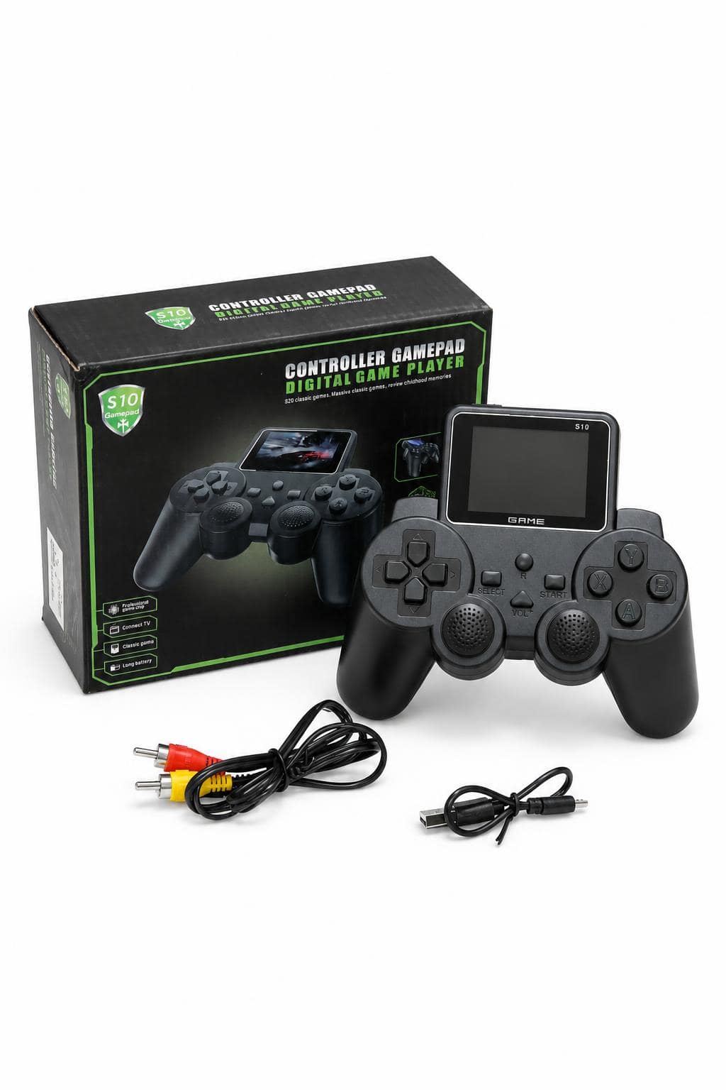 e57b08bc-ad6d-4ece-bfcf-14a3cc9f7640.jpg أتاري إلكترونية S10 Gamepad مع شاشة و520 لعبة - 7531495 - الصورة 1