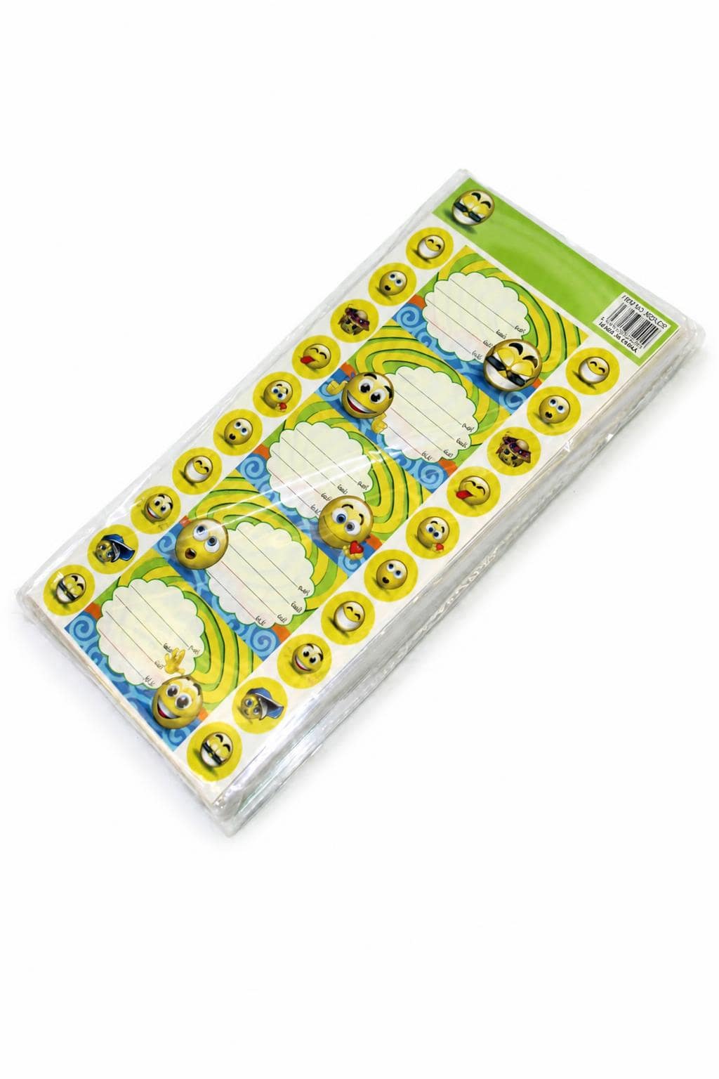 2a6c93d8-4293-4761-b382-01705e2c7390-1.jpg كيس إتيكيت لاصق 36 لصاقة بتصميم وجوه تعبيرية 2483080 - الصورة 1