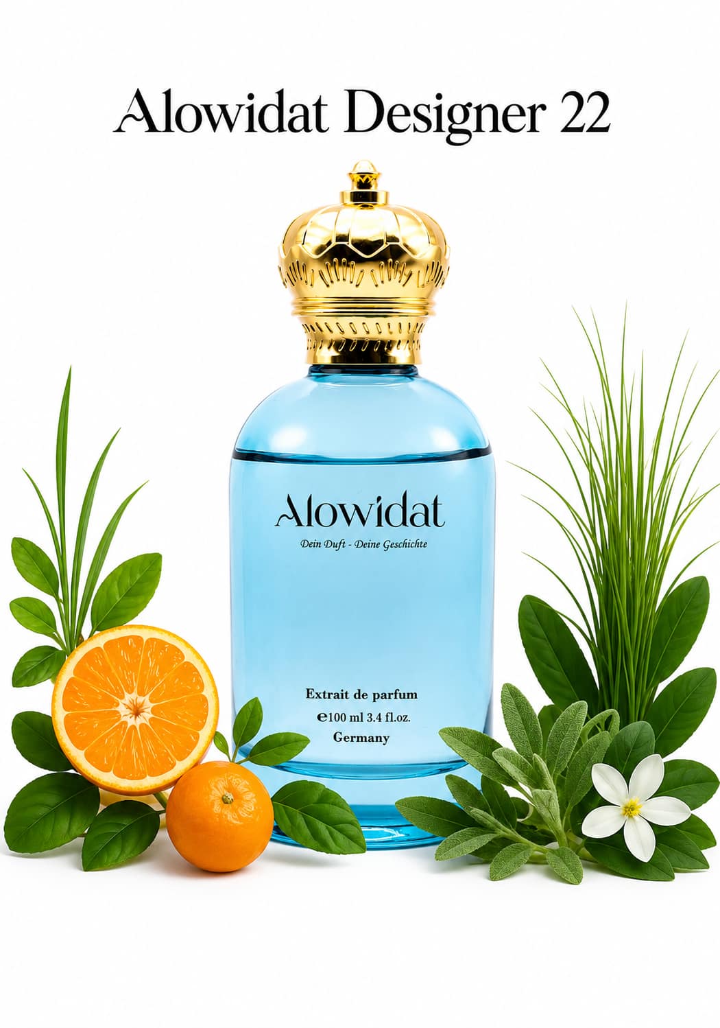 b45e6c45-5a48-4e50-a6c2-c1cbaa89e4ea عطر رجالي Alowidat Designer 22 – حمضي عشبي بلمسة عنبرية خشبية - الصورة 1