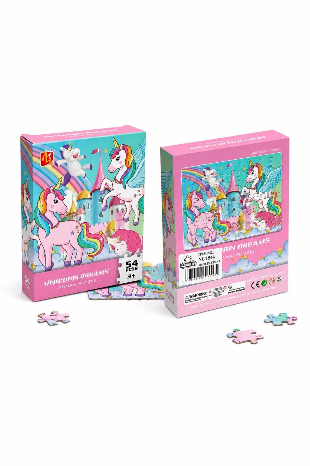 2fcae1ce-0a2f-4ead-b822-35b51f017805-1.jpg لعبة بزل Unicorn Dreams 54 قطعة للأطفال 3+ - موديل 1289746 - الصورة 1