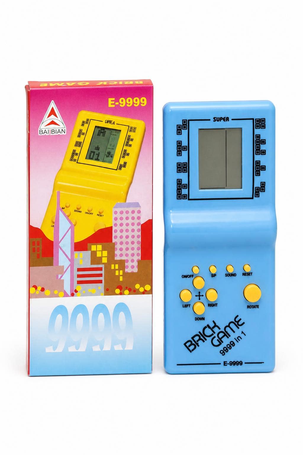 ff3b69f4-672e-408e-ae98-9f8c494a55b6.jpg لعبة أتاري إلكترونية BAIBIAN BRICK GAME 9999 in 1 - 10007 - الصورة 1