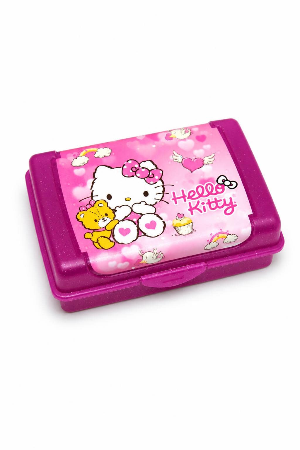 4682e3c9-2d33-4828-905a-44995b973ca8.jpg حافظة طعام بلاستيكية مبرقة برسومات Hello Kitty - 5309797 - الصورة 1