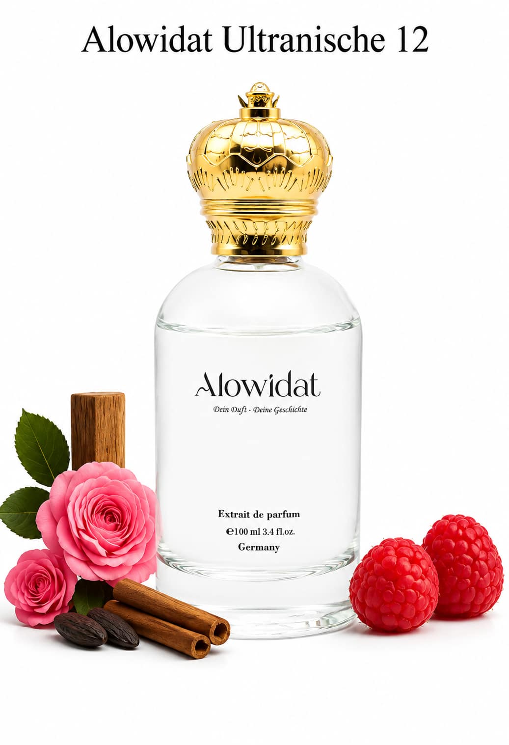 b01615b7-ef79-48d1-8ff6-b7c0540e5347 عطر للجنسين Alowidat Ultranische 12 – فاكهي زهري بلمسة جلدية وخشبية دافئة - الصورة 1